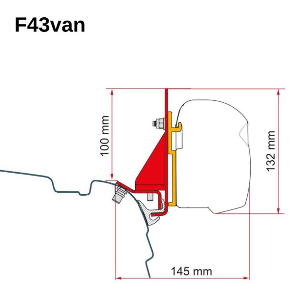 Adapter für F43van